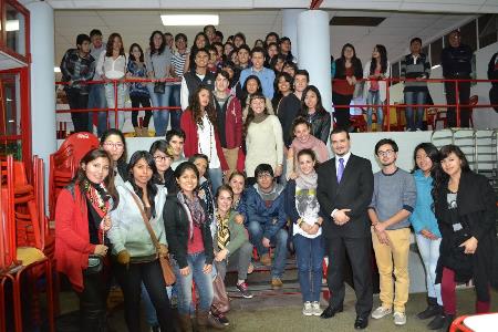 AGCI participó de la bienvenida de los alumnos de Perú y Bolivia, beneficiados con la Beca de Integración Transfronteriza (BIT).