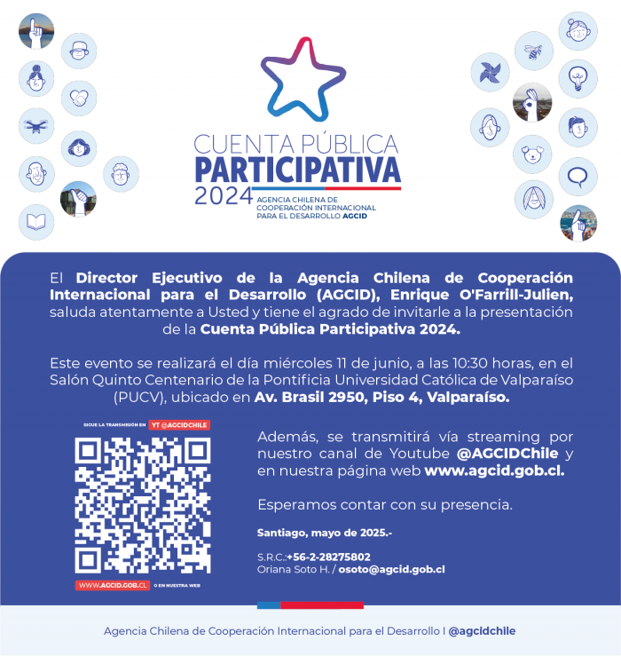 Cuenta Pública Participativa 2024 AGCID