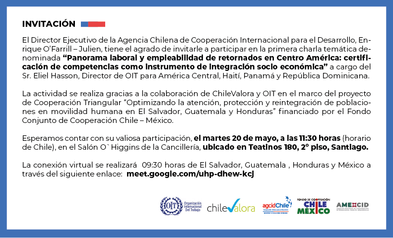 primera charla temática denominada 